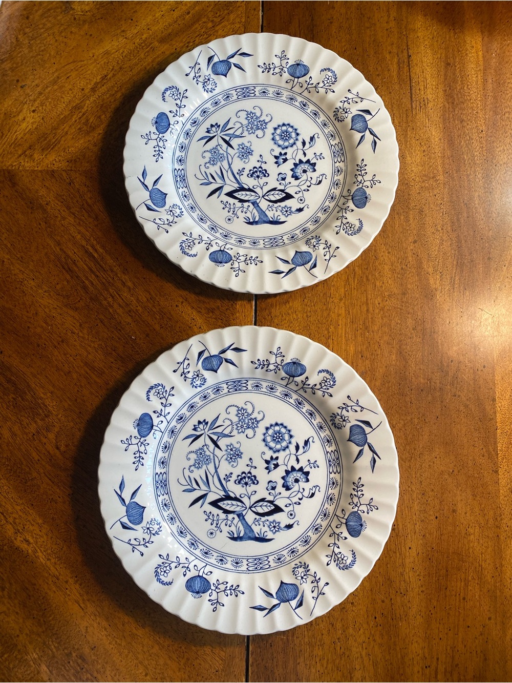 Blue Nordic 10 3/8” Dinner Plates - Set of 2 by J & G Meakin